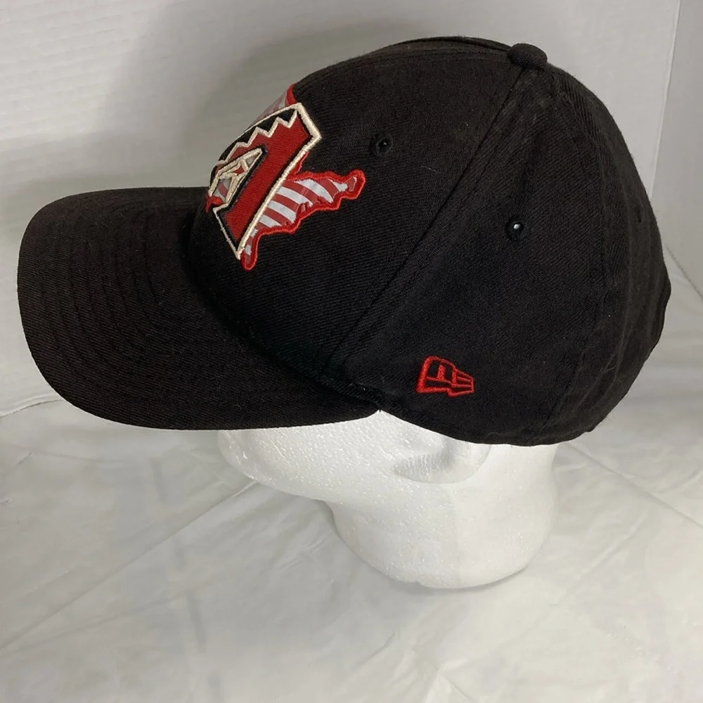 Arizona Diamondbacks New Era Snapback Truckers Cap Wool Unique Logo Black OSFM